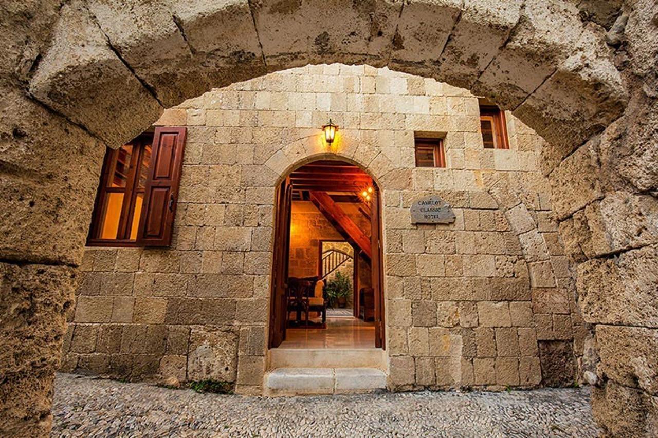 Camelot Traditional & Classic Hotel Rhodes City Dış mekan fotoğraf